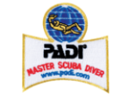 PADI Master Scuba Diver Emblem/Badge PADI Master Scuba Diver Emblem/Badge