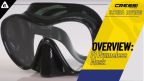 Cressi F1 Frameless Single Lens Diving Mask - All Colours
