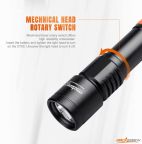 OrcaTorch D700 Dive Torch - 1700 Lumens Dive Torch