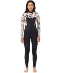 Billabong Womens Salty Dayz 3/2mm CZ Steamer Wetsuit - Paradise Black Billabong Womens Salty Dayz 3/2mm CZ Steamer Wetsuit - Paradise Black