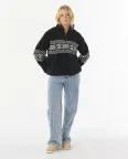 Rip Curl Womens Oceanic Cosmic Kiss Polar Fleece Jumper