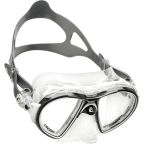 Cressi Air Crystal Dive Mask - Clear + Dark Skirt