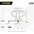 Cressi Atom Freediving Mask