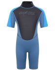 Typhoon Swarm Infants 3mm Shorty Wetsuit - Steel Blue / Blue Typhoon Swarm Infants 3mm Shorty Wetsuit - Steel Blue / Blue