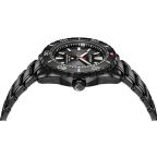 Citizen Mens Black Stainless Steel Divers Watch - Eco-Drive