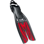 Scubapro Twin Jet Max Fins with Spring Straps - Red