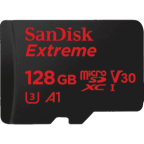 SanDisk Extreme 128GB Micro SDXC UHS-1 Card For GoPro