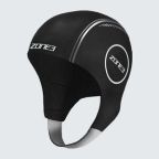 Zone3 Neoprene Open Water Swimming Cap Black / Red