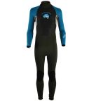 Circle One ABC Pulse Kids 3/2mm Wetsuit - 1 Piece Steamer Black / Blue Circle One ABC Pulse Kids 3/2mm Wetsuit - 1 Piece Steamer Black / Blue
