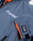 Dryrobe Advance Long Sleeve Changing Robe | Grey & Orange
