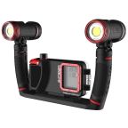 SeaLife Sea Dragon 2500F Photo + Video Dive Light With Tray + Grip SL671