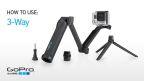 GoPro 3-Way | Grip | Tripod | Extension Arm