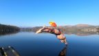 Swim Secure Open Water Swimming Elite Tow Float Orange