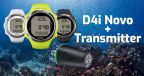 Suunto D4i Novo Dive Computer With Transmitter Bundle