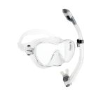 Cressi F1 Mask + Supernova Dry Snorkel Combo Set Cressi F1 Mask + Supernova Dry Snorkel Combo Set