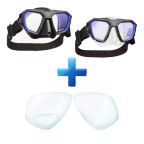 Scubapro D-Mask Dive Mask + Fitted Bi-Focal Lenses