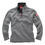 Gill Mens Knit Fleece - Navy