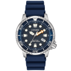 Citizen Genuine Mens Blue Rubber Watch Strap Fits BN0151-09L