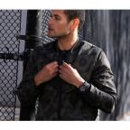 Citizen Eco-Drive Military Black Fabric Strap Watch AT0205-01E