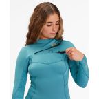 Billabong Womens Synergy 4/3mm Chest Zip Wetsuit - Marine Billabong Womens Synergy 4/3mm Chest Zip Wetsuit - Marine
