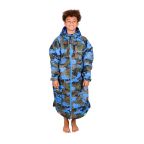 Charlie Mcleod Kids ECO Long Sleeve Changing Robe - Camouflage Charlie Mcleod Kids ECO Long Sleeve Changing Robe - Camouflage