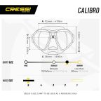 Cressi Calibro Fog Stop Mask