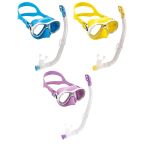 Cressi Marea Jr + Top - Kids Snorkel Combo Solid Colours Cressi Marea Jr + Top - Kids Snorkel Combo Solid Colours