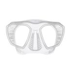 Scubapro D-Mask Dive Mask Skirt | Clear & Black