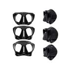 Scubapro D-Mask Dive Mask Skirt | Clear & Black