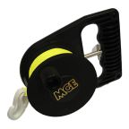 MGE Divers Tec 100 Reel - Black with 100m Of Line