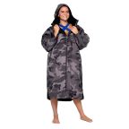 Dryrobe Advance Long Sleeve Changing Robe - Camouflage Outer