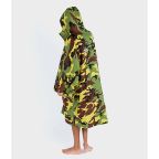 Dryrobe Advance Long Sleeve Changing Robe - Camouflage Outer