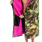 Dryrobe Advance Long Sleeve Changing Robe - Camouflage Outer