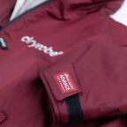 Dryrobe Advance Long Sleeve Changing Robe | Burgundy & Grey
