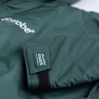 Dryrobe Advance Long Sleeve Changing Robe | Dark Green & Grey