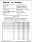 PADI SKill Evaluation Slate #60290 PADI SKill Evaluation Slate #60290