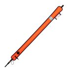 XDeep Orange 1.4m Narrow Sealed DSMB
