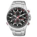 Citizen Mens Red Arrows World Chronograph, SS Bracelet, AT8060-50E