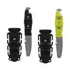 Gear Aid Akua Dive Knife + Rescue Knife - Black + Yellow Gear Aid Akua Dive Knife + Rescue Knife - Black + Yellow