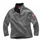 Gill Womens Knit Fleece Silver | Sailcloth | Blue Melange Gill Womens Knit Fleece Silver | Sailcloth | Blue Melange