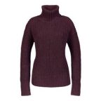 Musto Womens Marina Roll Neck Knit Jumper - Fig Musto Womens Marina Roll Neck Knit Jumper - Fig