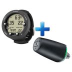 Suunto Vyper Novo Dive Computer With Transmitter Bundle Graphite + White