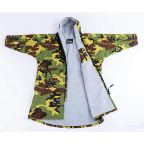 Dryrobe Advance Long Sleeve Changing Robe - Camouflage Outer