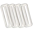 Ist 50mm Stainless Steel Tri Belt Slide 4pk
