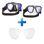 Scubapro D-Mask Dive Mask + Fitted Optical Lenses