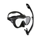 Cressi F1 Mask + Supernova Dry Snorkel Combo Set Cressi F1 Mask + Supernova Dry Snorkel Combo Set