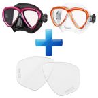 TUSA Intega Prescription Diving Mask - Fitted Prescription Lenses