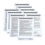 PADI Tec Trimix Instructor Cue Cards (9 Slates) PADI Tec Trimix Instructor Cue Cards (9 Slates)