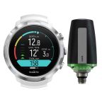 Suunto D5 Steel Dive Computer+ Tank Pod Bundle Black | White Suunto D5 Steel Dive Computer+ Tank Pod Bundle Black | White