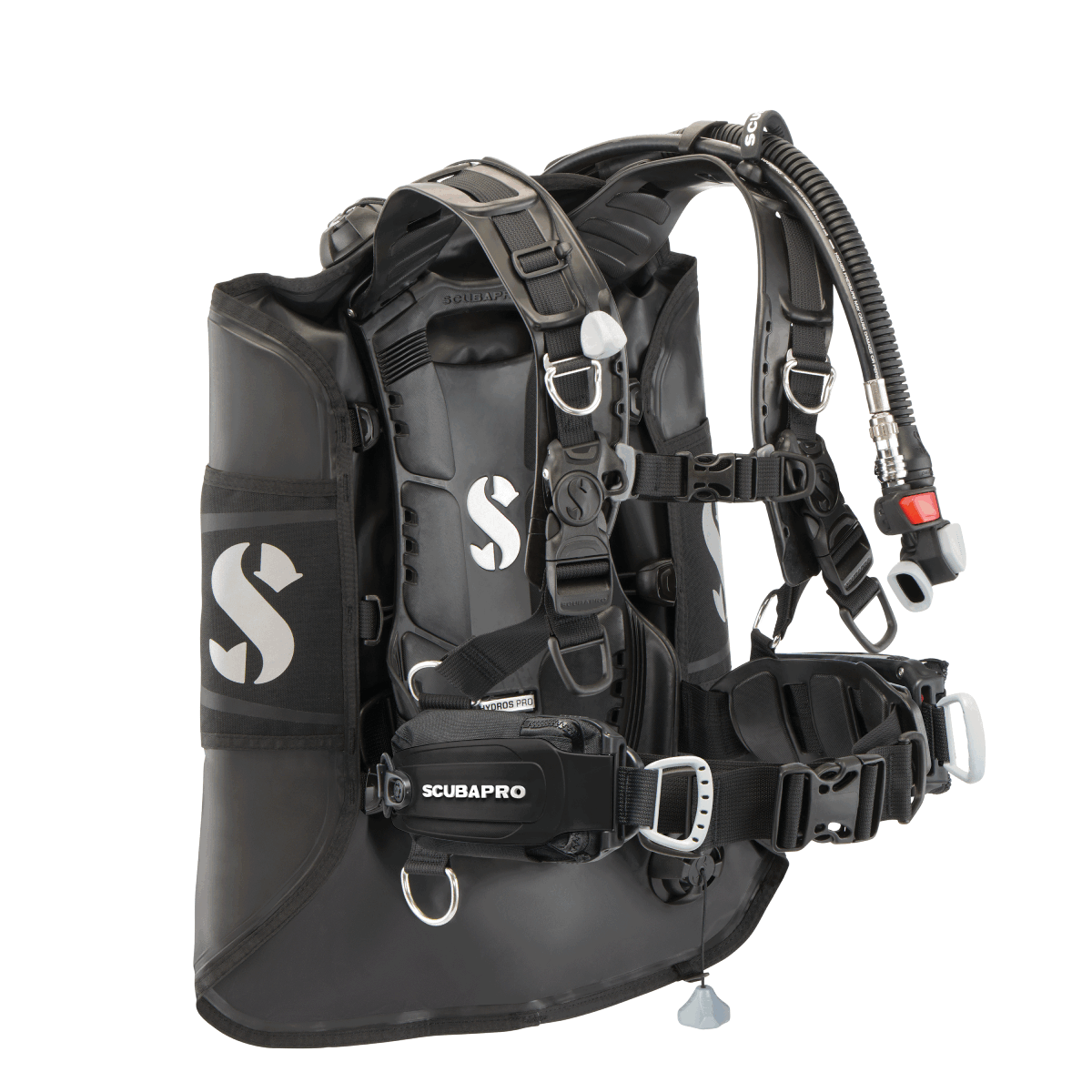 Scubapro Hydros Pro 2 BCD + Standard Monorail Weight Pockets